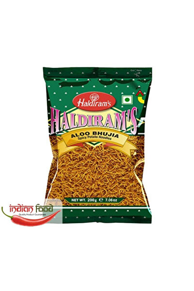 Haldirams HALDIRAM Alu (Aloo) Bhujia (Gustări din fulgi de cartof) 200g