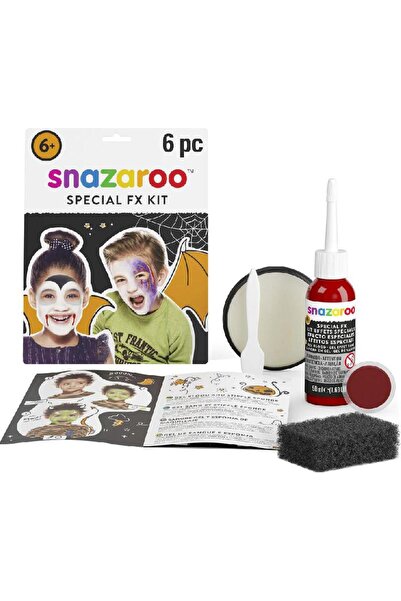 Snazaroo مجموعة أدوات المؤثرات الخاصة - ملحق فني للوجه والجسم