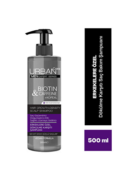 Urban Care Men Dolgunlaştırma Etkili Saç Uzatmaya Yardımcı Şampuan - 500 ML-v...