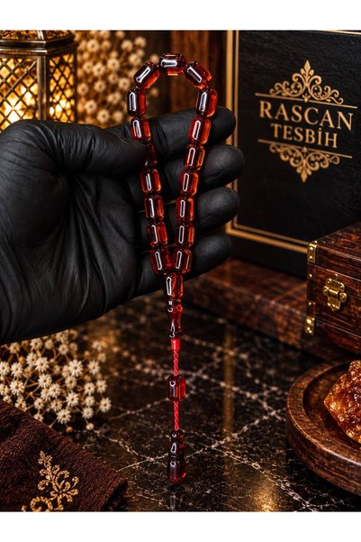 RASCAN ZEYZUN USTA İMZA ATEŞ KEHRİBAR MASKOT TESBİH