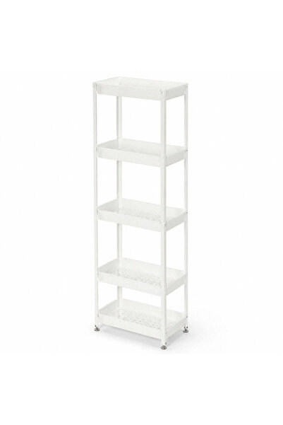 FOXMAG24 Suport vertical pentru plante cu 5 niveluri, alb