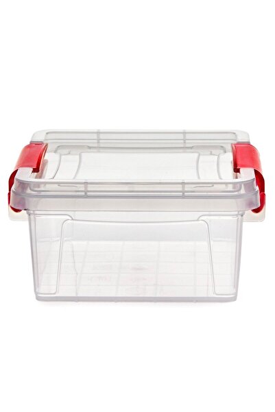 OEM Food casserole, Mara, plastic, square, transparent, 0.35 L, with handles