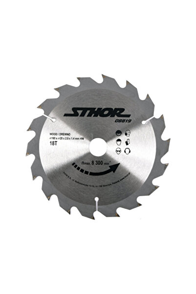 Sthor Pânză de ferăstrău circular pentru lemn 160 x 18 x 20 mm, 18T