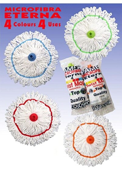 OEM Rezerva mop microfibra Etterna, 28 x 11 x 9 cm, diverse culori