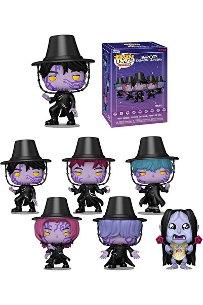 Funko Pop Mystery! Animation: KPOP Demon Hunters (Random 1 Piece) PDQ Box Vin...