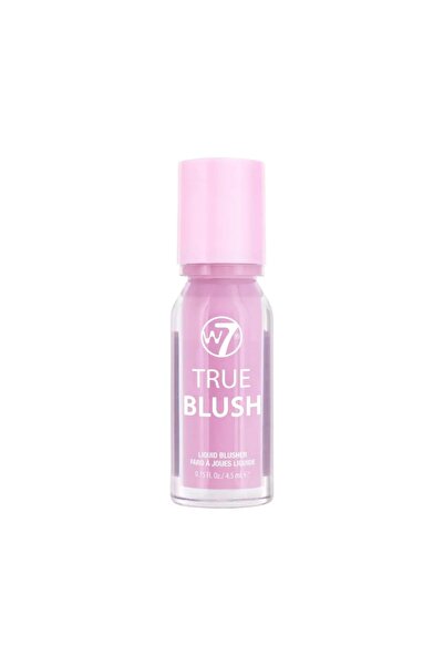 w7 TRUE BLUSH ΥΓΡΟ ΡΟΥΖ ΣΑΚΧΑΡΙΝΟ ΛΙΛΑΚ 4.5ML