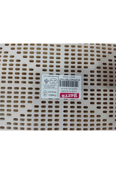 Global Ersat Vegetable and Fruit Strainer 30,5*22*8,5 cm Mix Colors