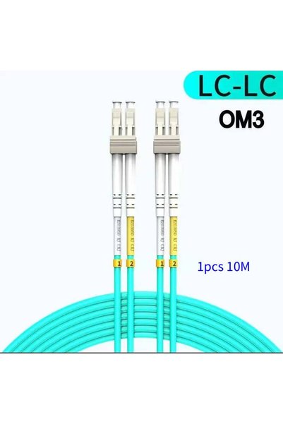 Choice 1 قطعة 10 متر 10 جرام OM3 LC/UPC-LC/UPC كابل توصيل الألياف الضوئية 2.0...