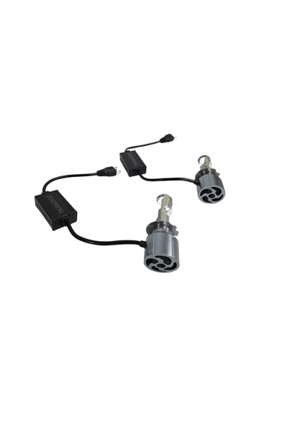 PARADOX SINCE 1992 Becuri LED H7 cu lupă mini proiector 100W Canbus driver extern 12-24V