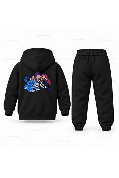 SVART WEAR طقم بدلة رياضية للأطفال مطبوع عليه KPop Demon Hunters Derpy Sussie...