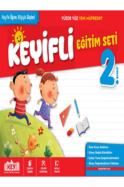 Key Kaliteli Eğitim Yayınları 2. Sınıf Keyifli Eğitim Seti (8 Kitap)