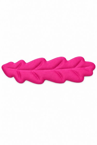 GoLite Yaprak Şekilli Fuşya Klavye Bilek Desteği Ergonomik Konforlu Memory Fo...