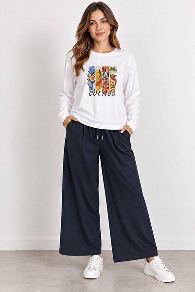 minella moda Bottom Top Women's Casual Set Standard Size