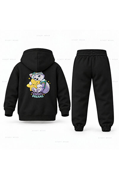 SVART WEAR Σετ παιδικής φόρμας με κουκούλα Paw Patrol Everest Star με στάμπα