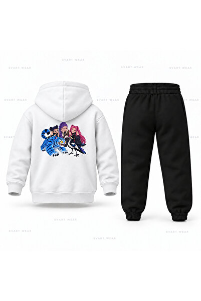 SVART WEAR طقم بدلة رياضية للأطفال مطبوع عليه KPop Demon Hunters Derpy Sussie...
