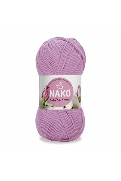 NAKO Cotton Luxury Hand Knitting Yarn 5-Pack - 60% Soft Cotton Premium Yarn 9...