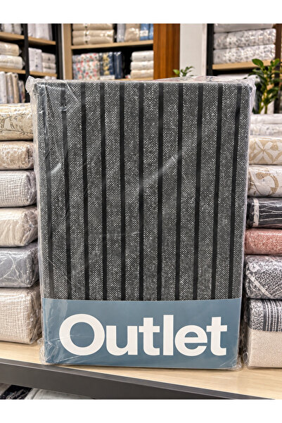 Özdilek OUTLET Noir Çift Kişilik Lastikli Çarşaf Nevresim Takımı