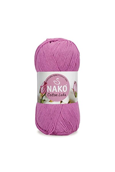 NAKO Cotton Luxury Hand Knitting Yarn 5-Pack - 60% Soft Cotton Premium Yarn 9...