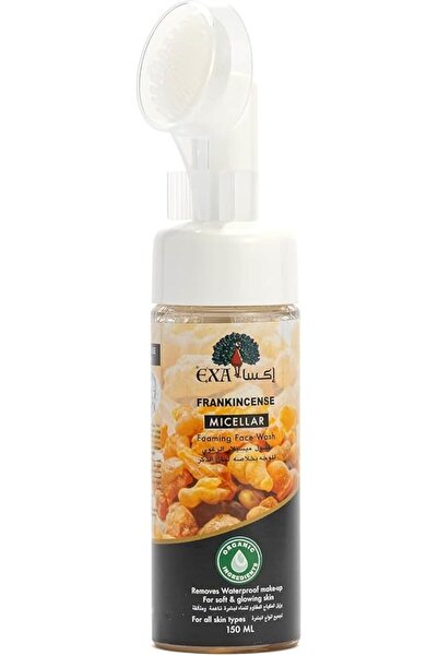EXA غسول وجه رغوي ميسيلار من EXAE بخلاصة اللبان - يزيل المكياج المقاوم للماء ...