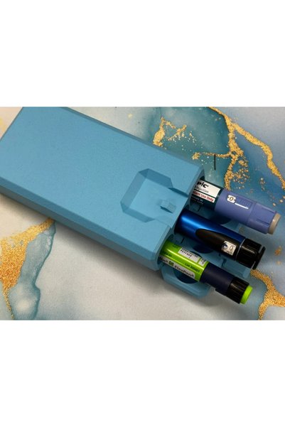DU&ER 3-Piece Peptide Pencil Case – Pen Storage and Carrying Organizer