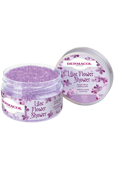 Dermacol Duș de Flori de Liliac Exfoliant Delicios pentru Corp 200 ml