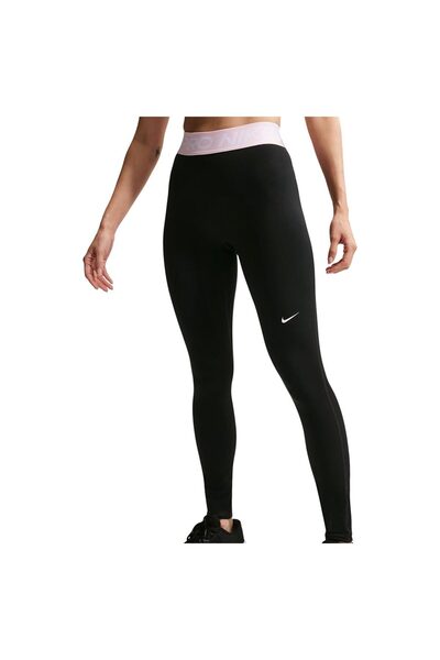 Nike Γυναικεία Επαγγελματικά Κολάν Μεσαίου Ύψους Πλήρους Μήκους L