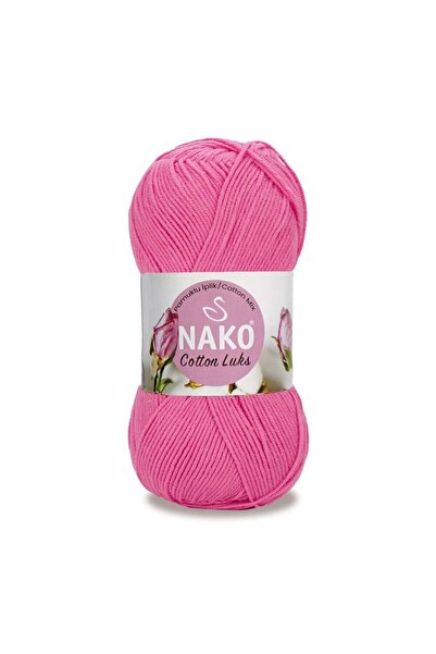NAKO Cotton Luxury Hand Knitting Yarn 5-Pack - 60% Soft Cotton Premium Yarn 9...