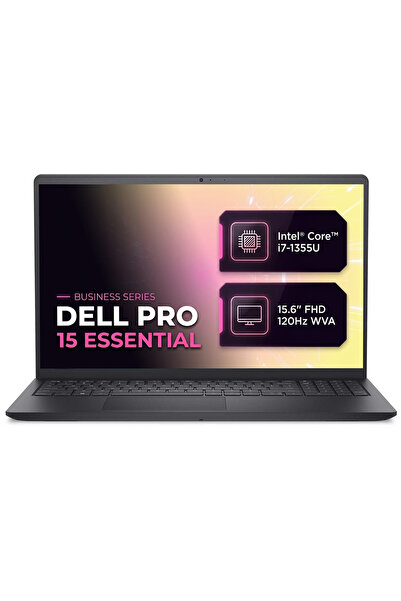 Dell Pro 15 Essential Intel Core i7-1355U 16GB 512GB SSD 15.6" Freedos Laptop...