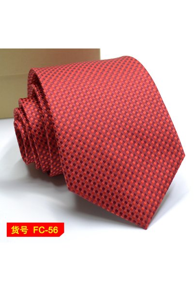 Choice FC-56 67 Styles Men's Ties Solid Color Stripe Flower Floral 7-8cm Jacq...