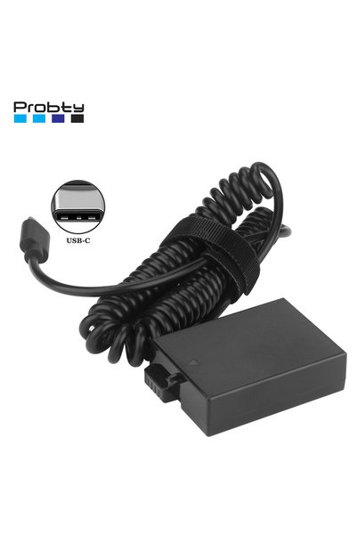 PROBTY DR-E8 LP-E8 Dummy Battery with USB Type-C Power Adapter For Canon EOS ...