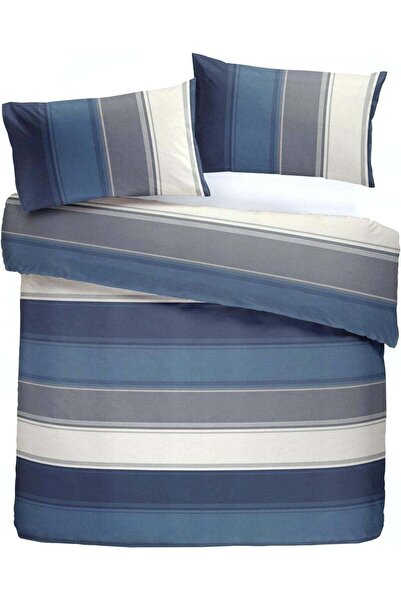 Fusion Betley - Classic Wide Stripe Duvet Cover Set -3 pieces, Double Bed S