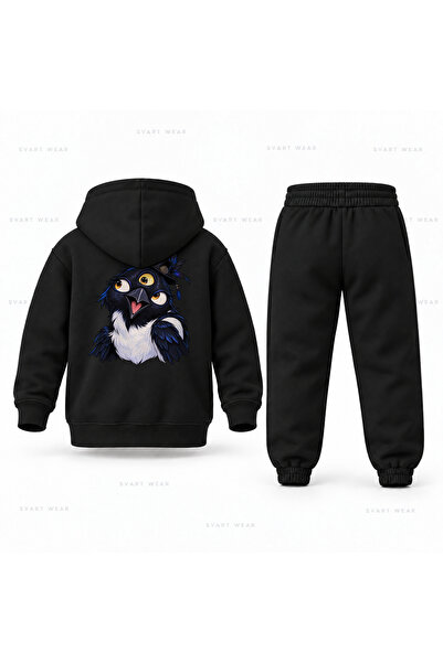SVART WEAR طقم بدلة رياضية للأطفال مطبوع عليه KPop Demon Hunters Sussie Uc Bakis