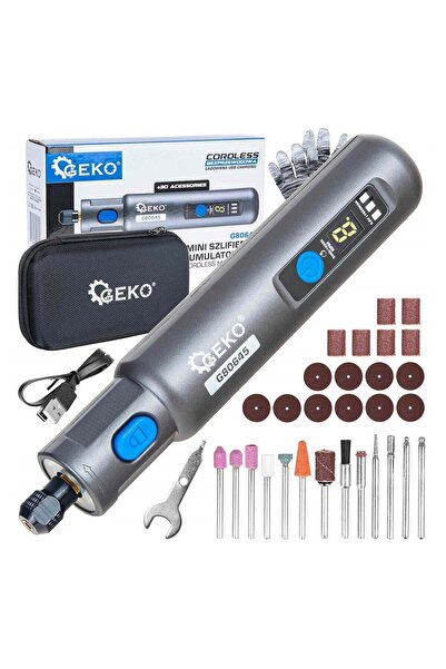 GEKO Mini polizor cu acumulator si accesorii 3.6v 1500mah