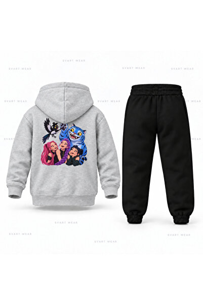 SVART WEAR طقم بدلة رياضية للأطفال مطبوع عليها KPop Demon Hunters Sussie Pati...