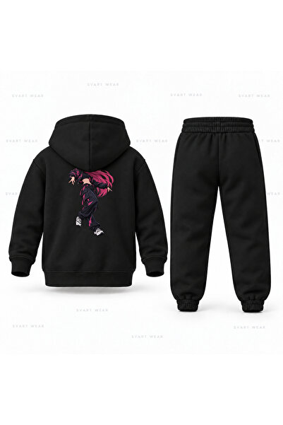 SVART WEAR طقم بدلة رياضية للأطفال مطبوع عليه KPop Demon Hunters Mira Dance Idol