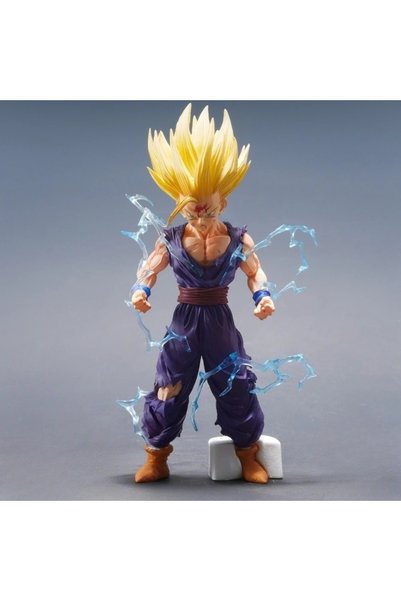 BANDAI Gohan 24cm/9.45in Anime Dragon Ball Figure Super Saiyan 2 Son Gohan Ac...