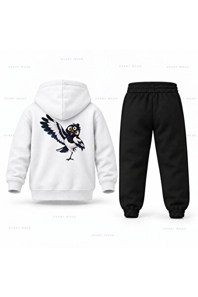 SVART WEAR طقم بدلة رياضية للأطفال مطبوع عليه KPop Demon Hunters Sussie Uc Kanat