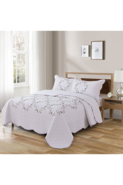 Orange Bed & Bath Alice White | غطاء سرير قطن 100% مزدوج 3 قطع