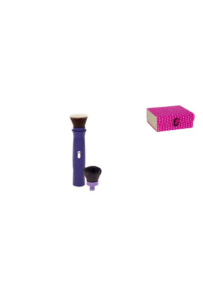 MANEGO ONLINE SALES Electronic makeup brush set Beauty Spin, purple + Free je...