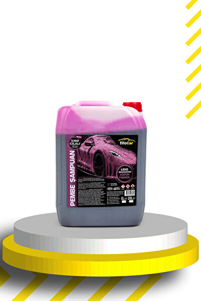 titocar Color Foam Pembe Köpük Renkli Şampuan 5 lt