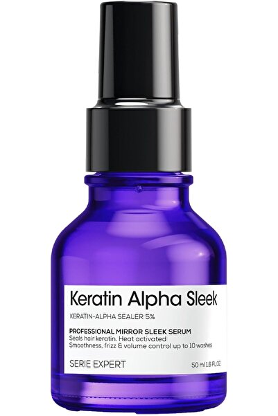 L'ORÉAL Professionnel Paris, Keratin Alpha Mirror Sleek Serum, Anti-Frizz & M...