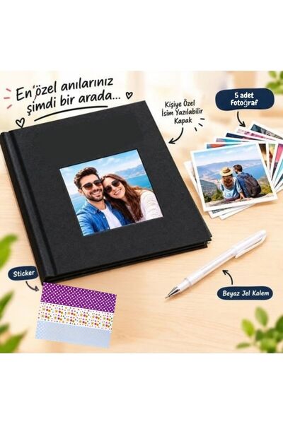 Çılgıntrend Kişiye Özel Tasarım Fotoğraflı Anı Albümü ve Kendin Yap (DIY) Anı...