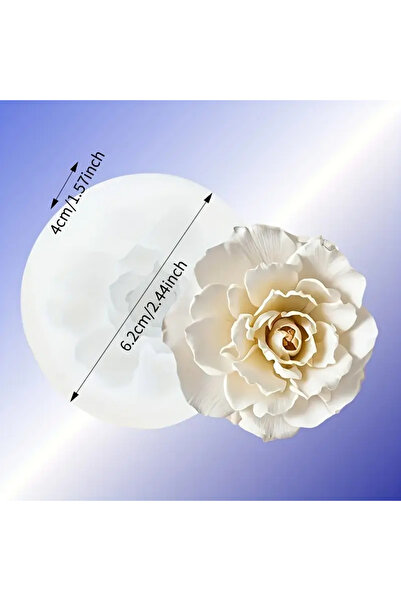 Choice Knx 3D Floral Silicone Mold - High-Quality Reusable Craft Mold Suitabl...