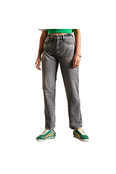 SUPERDRY Γυναικεία Ψηλόμεσα Ίσια Τζιν 29