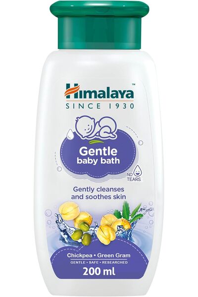 Himalayan Bazaar هيمالايا غسول أطفال لطيف بدون دموع، 200 مل – ينظف بلطف ويهدئ...