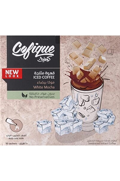 Cofique قهوة موكا مثلجة، 10 × 24 جرام