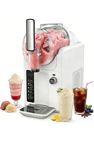 Generic 5 In 1 Multifunctional Slush Machine Ice Cream Maker 2L 185W Compress...