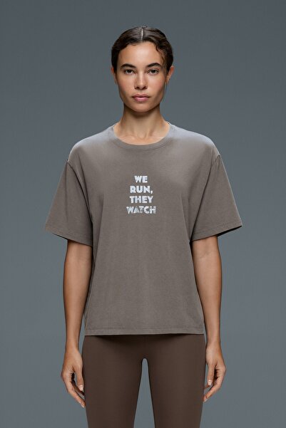 Oysho Desenli kısa kol T-shirt