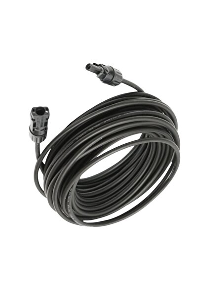 OEM Ηλιακό καλώδιο 6mm 27.5M Μαύρο, με βύσματα MC4, για εσωτερική και εξωτερι...