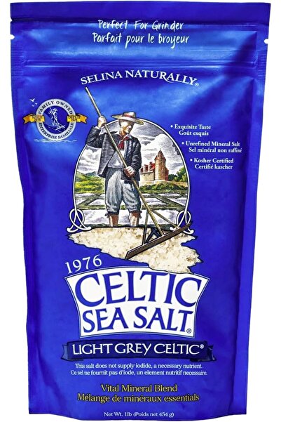 CELTIC SEA SALT خلطة فيتال مينيرال سيلتية باللون الرمادي الفاتح - 454 جرام